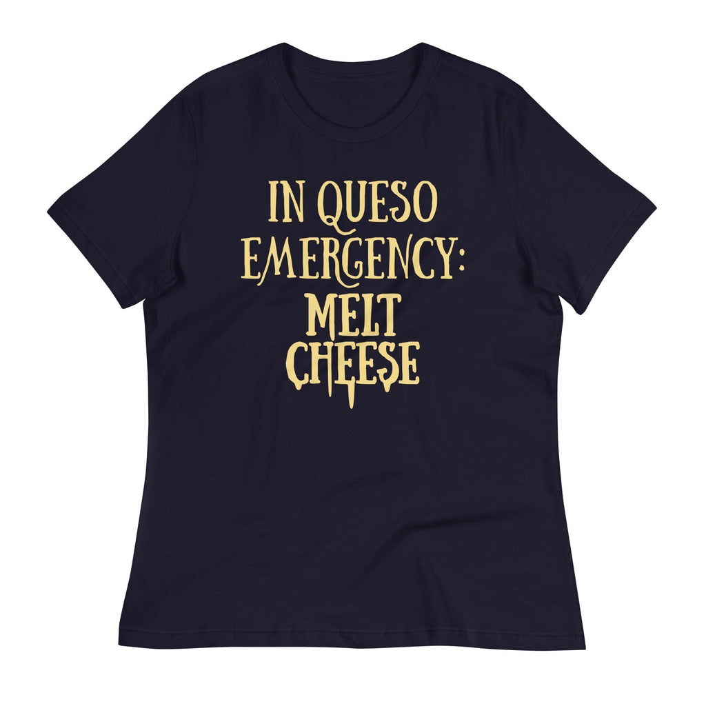 In Queso Emergency: Melt Cheese Women's Signature Tee Hoodie, Sweatshirt | PureTeeCo.com (Image 1)