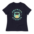 Owlways Anxious Women's Signature Tee Hoodie, Sweatshirt | PureTeeCo.com (Image 1)