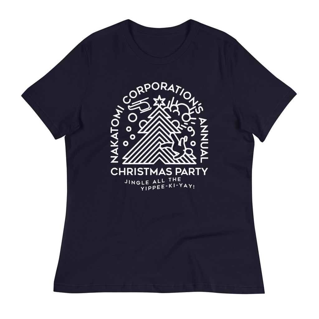 Nakatomi Christmas Party Women's Signature Tee Hoodie, Sweatshirt | PureTeeCo.com (Image 4)