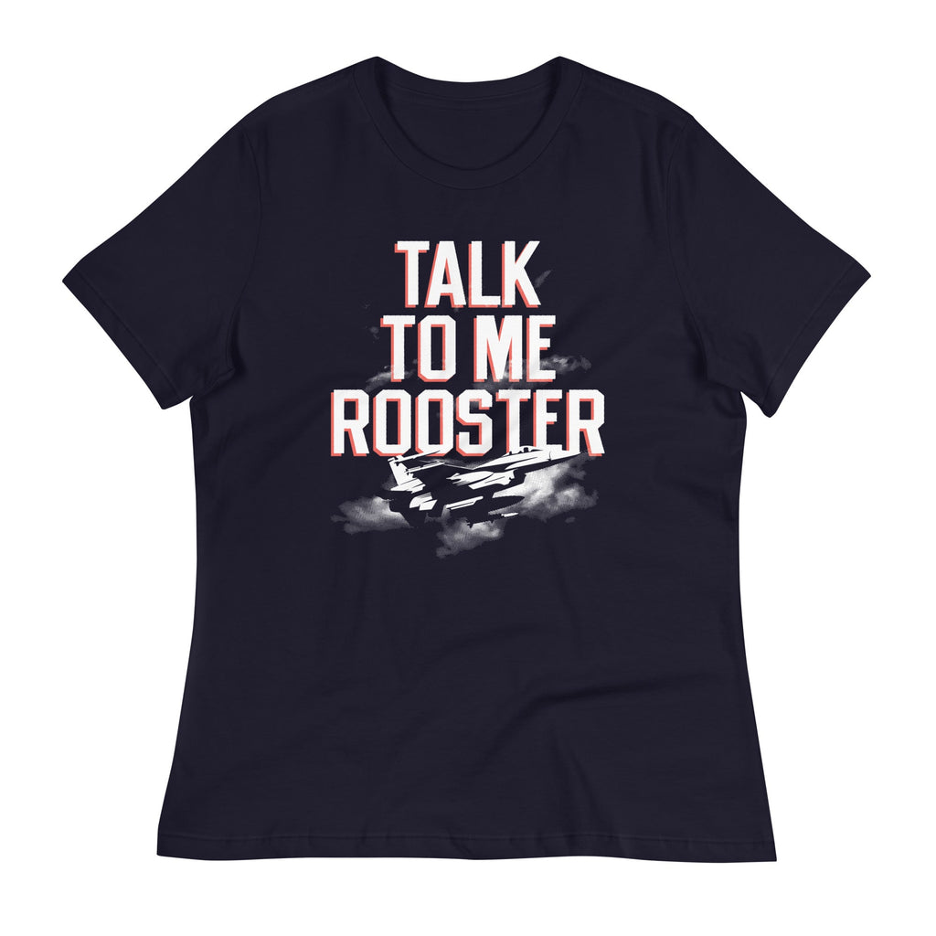 Talk To Me Rooster Women's Signature Tee Hoodie, Sweatshirt | PureTeeCo.com (Image 1)
