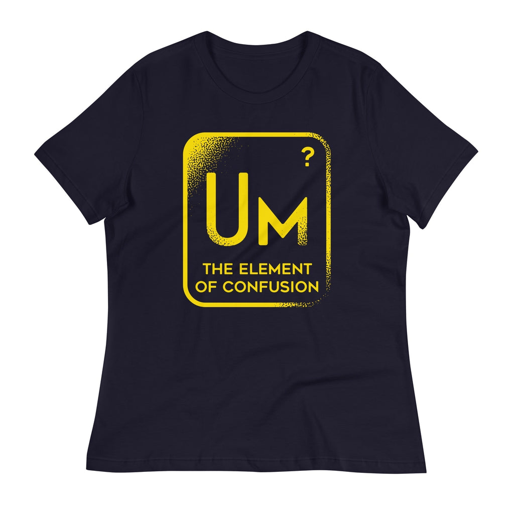 The Element Of Confusion Women's Signature Tee Hoodie, Sweatshirt | PureTeeCo.com (Image 1)