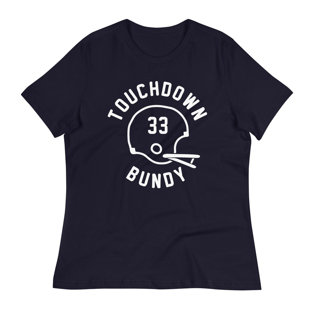 Touchdown Bundy Women's Signature Tee Hoodie, Sweatshirt | PureTeeCo.com (Image 1)