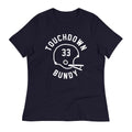 Touchdown Bundy Women's Signature Tee Hoodie, Sweatshirt | PureTeeCo.com (Image 1)