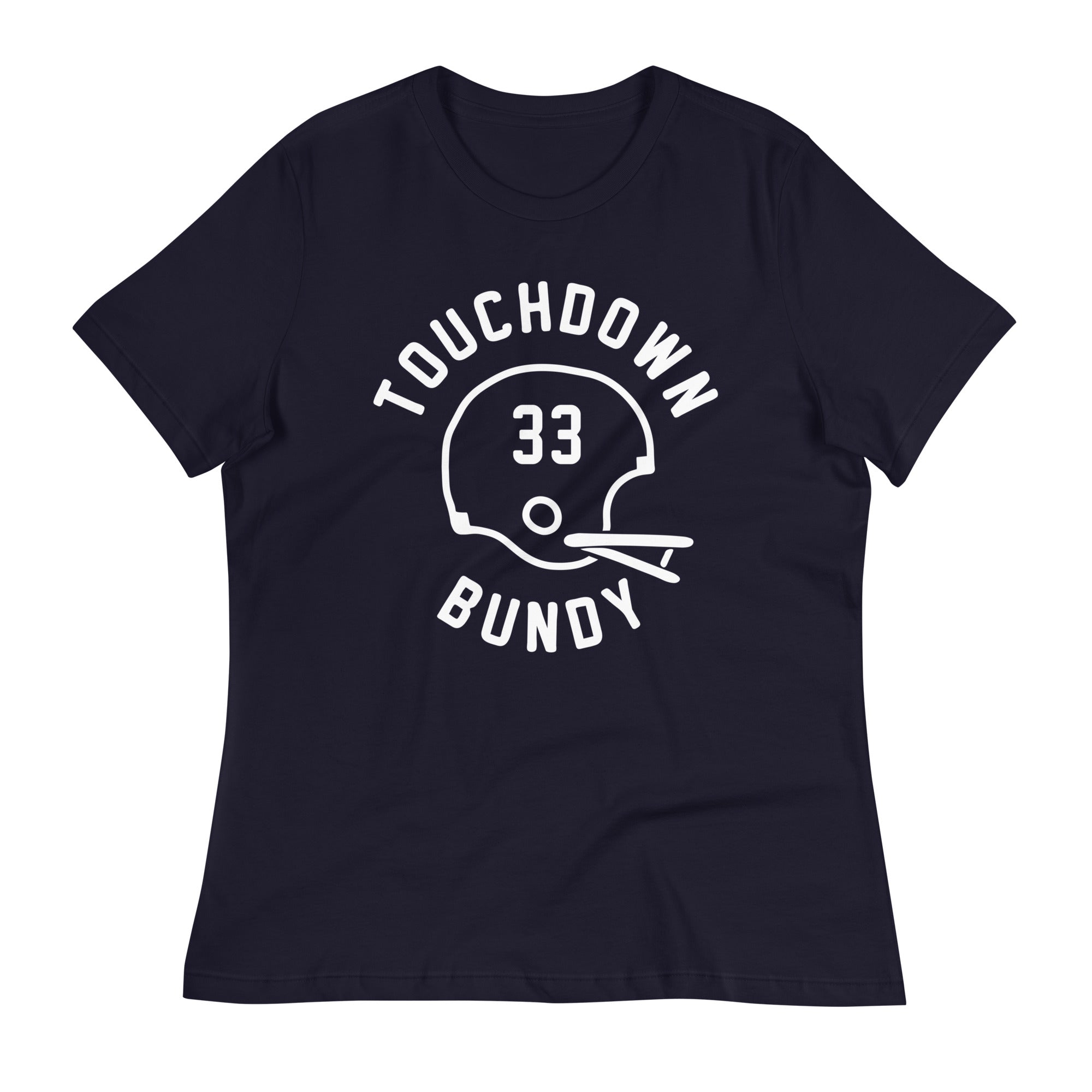 Touchdown Bundy Women's Signature Tee Hoodie, Sweatshirt | PureTeeCo.com (Image 1)
