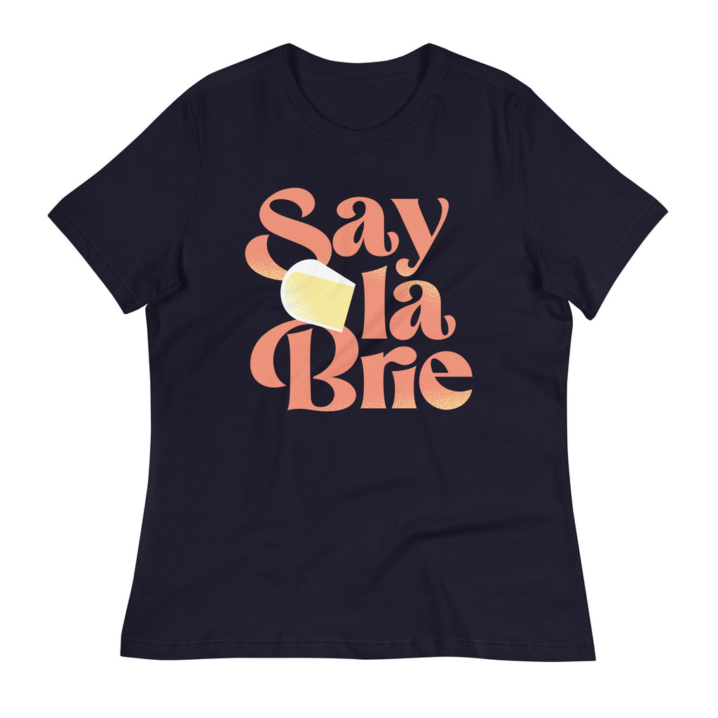 Say La Brie Women's Signature Tee Hoodie, Sweatshirt | PureTeeCo.com (Image 2)