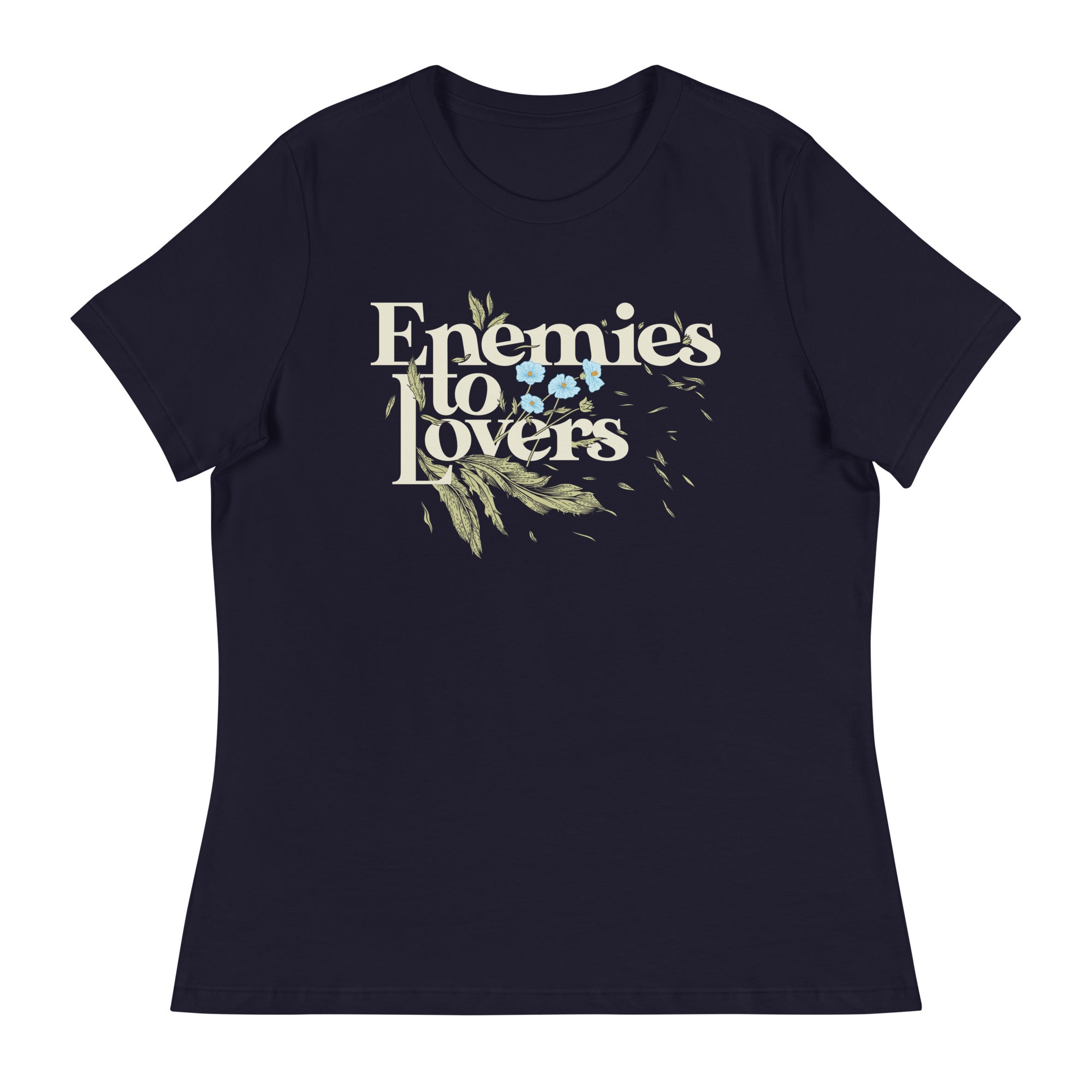 Enemies To Lovers Women's Signature Tee Hoodie, Sweatshirt | PureTeeCo.com (Image 2)