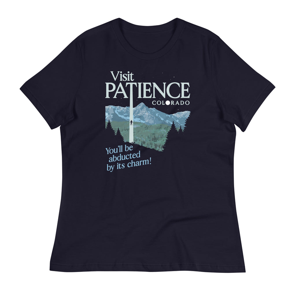 Visit Patience Colorado Women's Signature Tee Hoodie, Sweatshirt | PureTeeCo.com (Image 1)