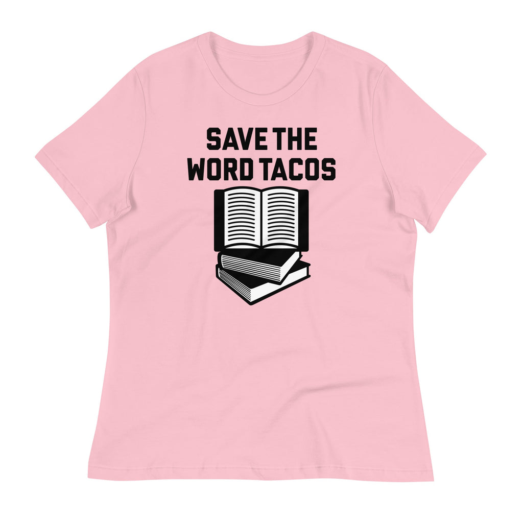 Save The Word Tacos Women's Signature Tee Hoodie, Sweatshirt | PureTeeCo.com (Image 5)