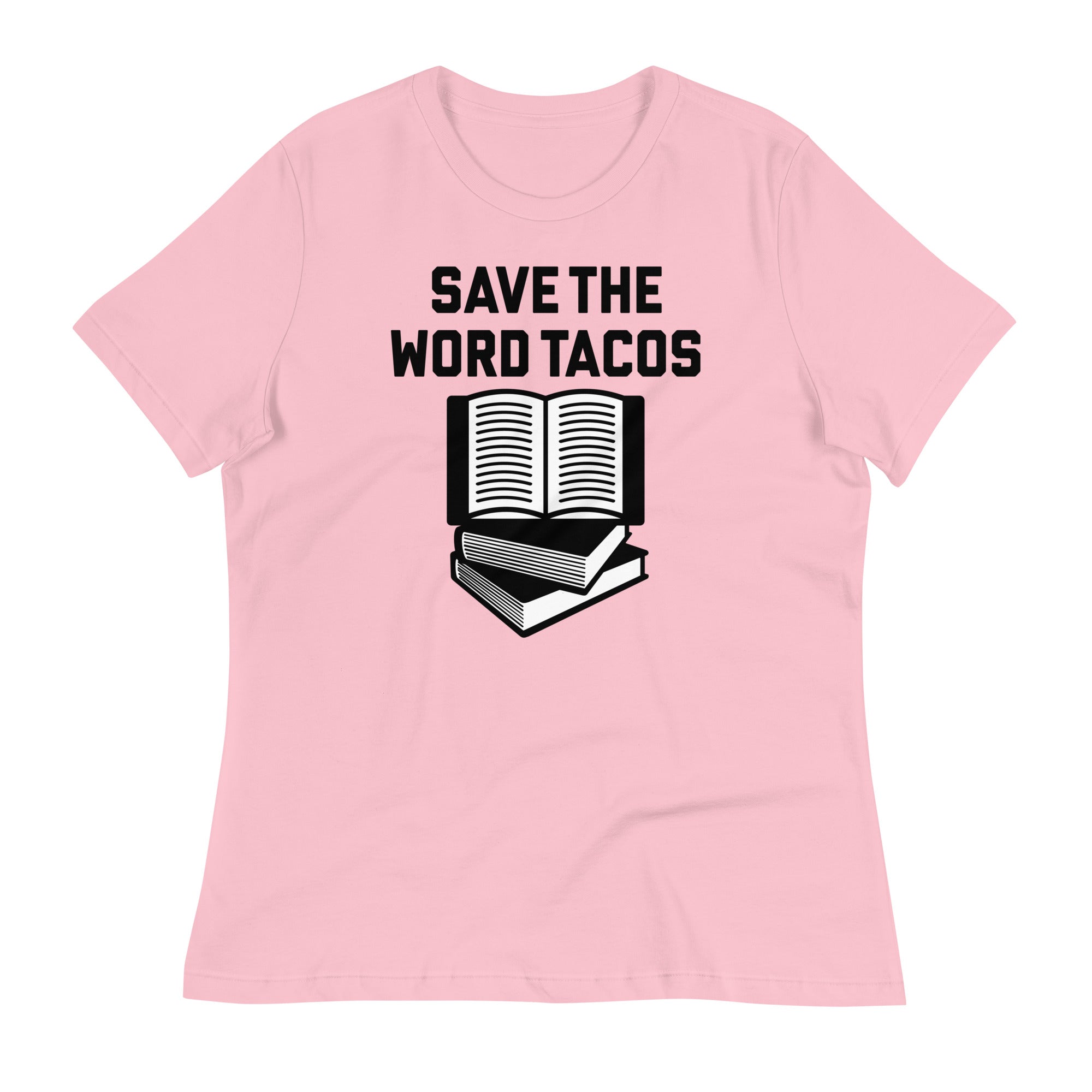 Save The Word Tacos Women's Signature Tee Hoodie, Sweatshirt | PureTeeCo.com (Image 5)