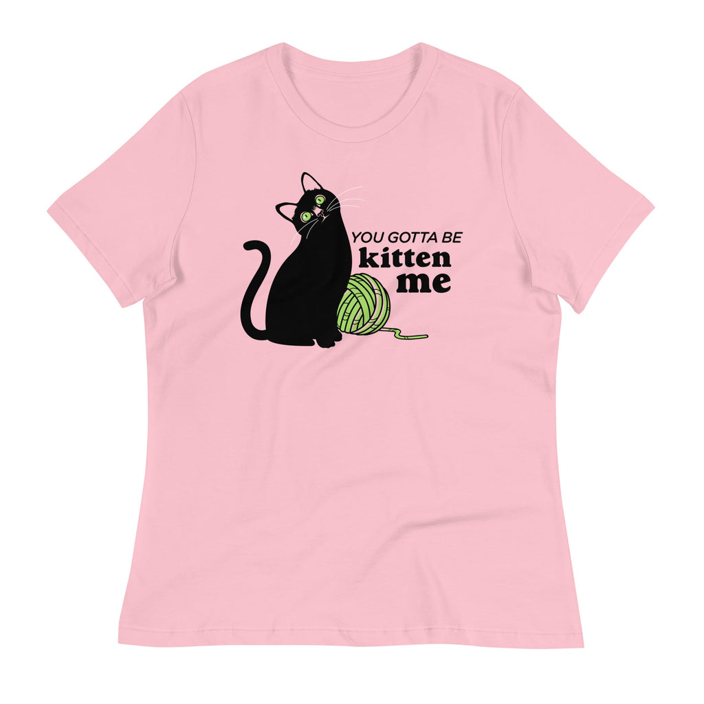 You Gotta Be Kitten Me Women's Signature Tee Hoodie, Sweatshirt | PureTeeCo.com (Image 4)