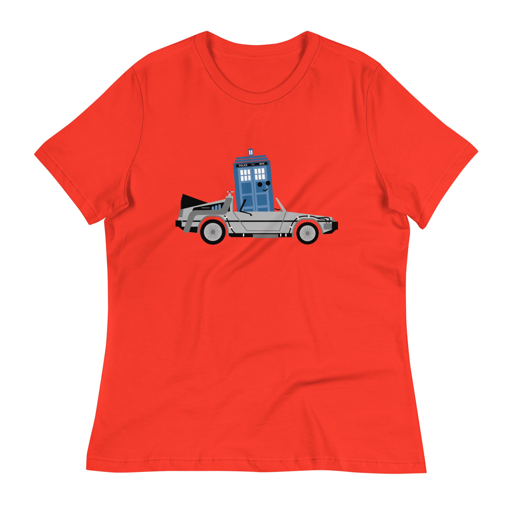 Time Machine x Two Women's Signature Tee Hoodie, Sweatshirt | PureTeeCo.com (Image 2)