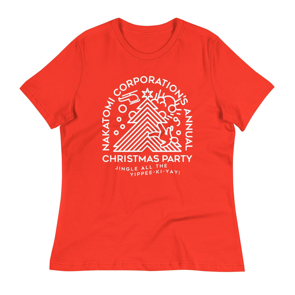 Nakatomi Christmas Party Women's Signature Tee Hoodie, Sweatshirt | PureTeeCo.com (Image 1)