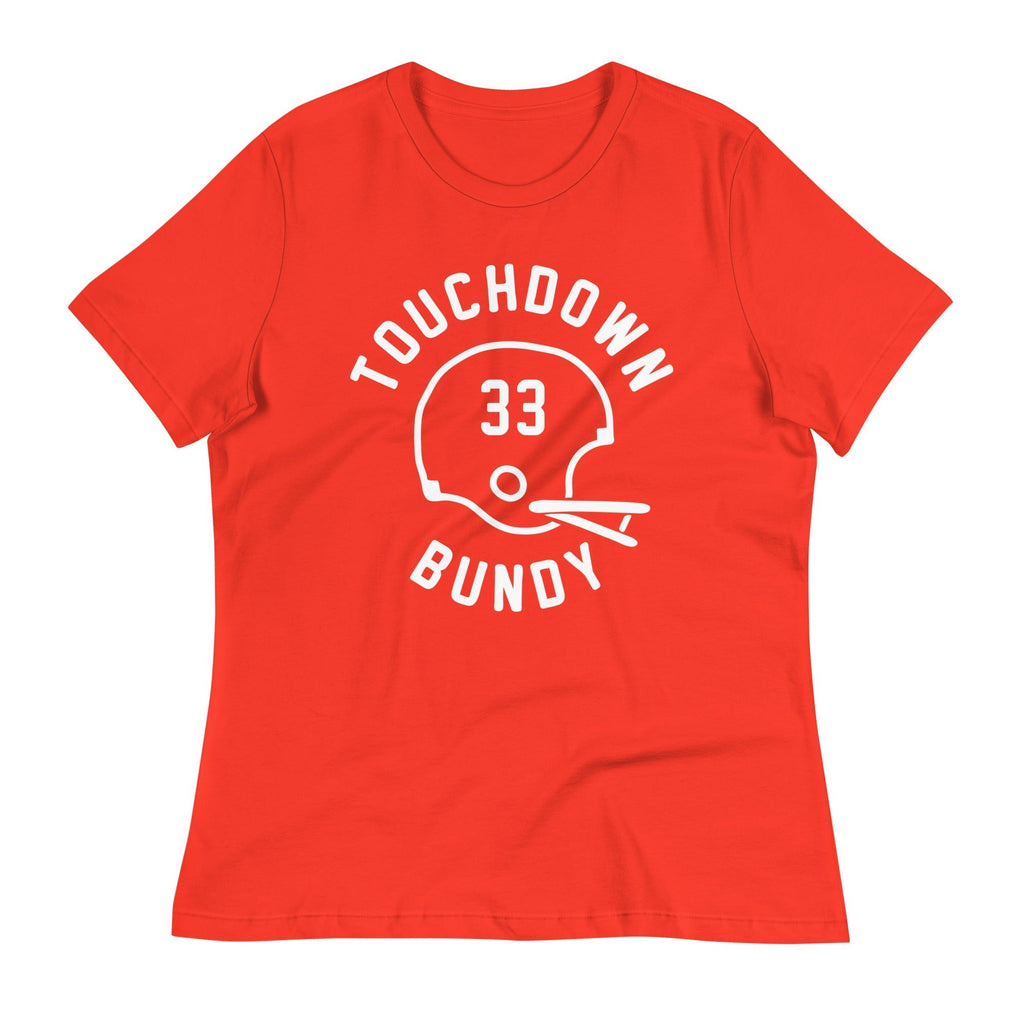 Touchdown Bundy Women's Signature Tee Hoodie, Sweatshirt | PureTeeCo.com (Image 4)