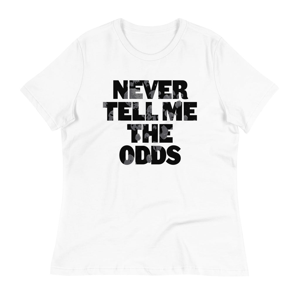 Never Tell Me The Odds Women's Signature Tee Hoodie, Sweatshirt | PureTeeCo.com (Image 5)