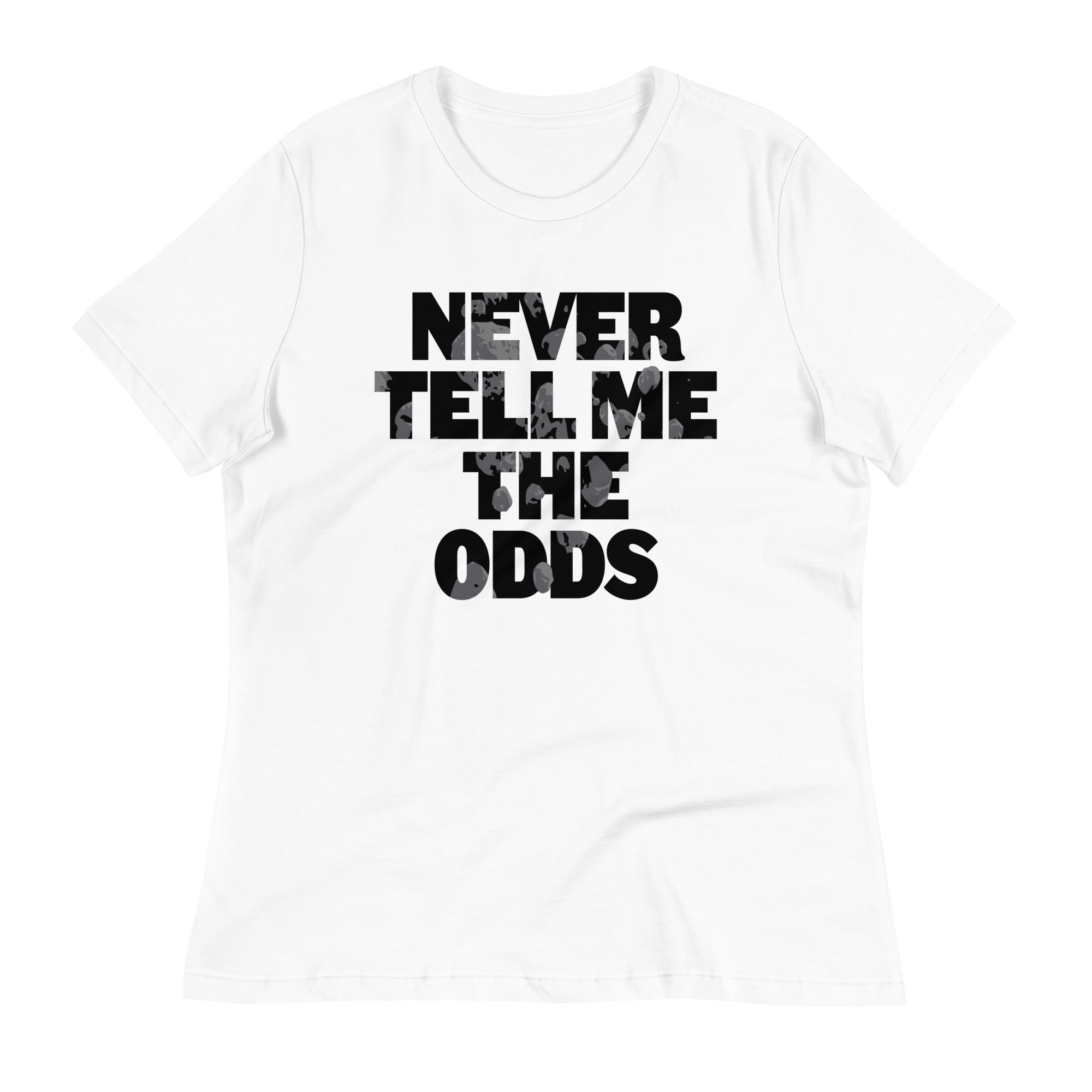 Never Tell Me The Odds Women's Signature Tee Hoodie, Sweatshirt | PureTeeCo.com (Image 5)