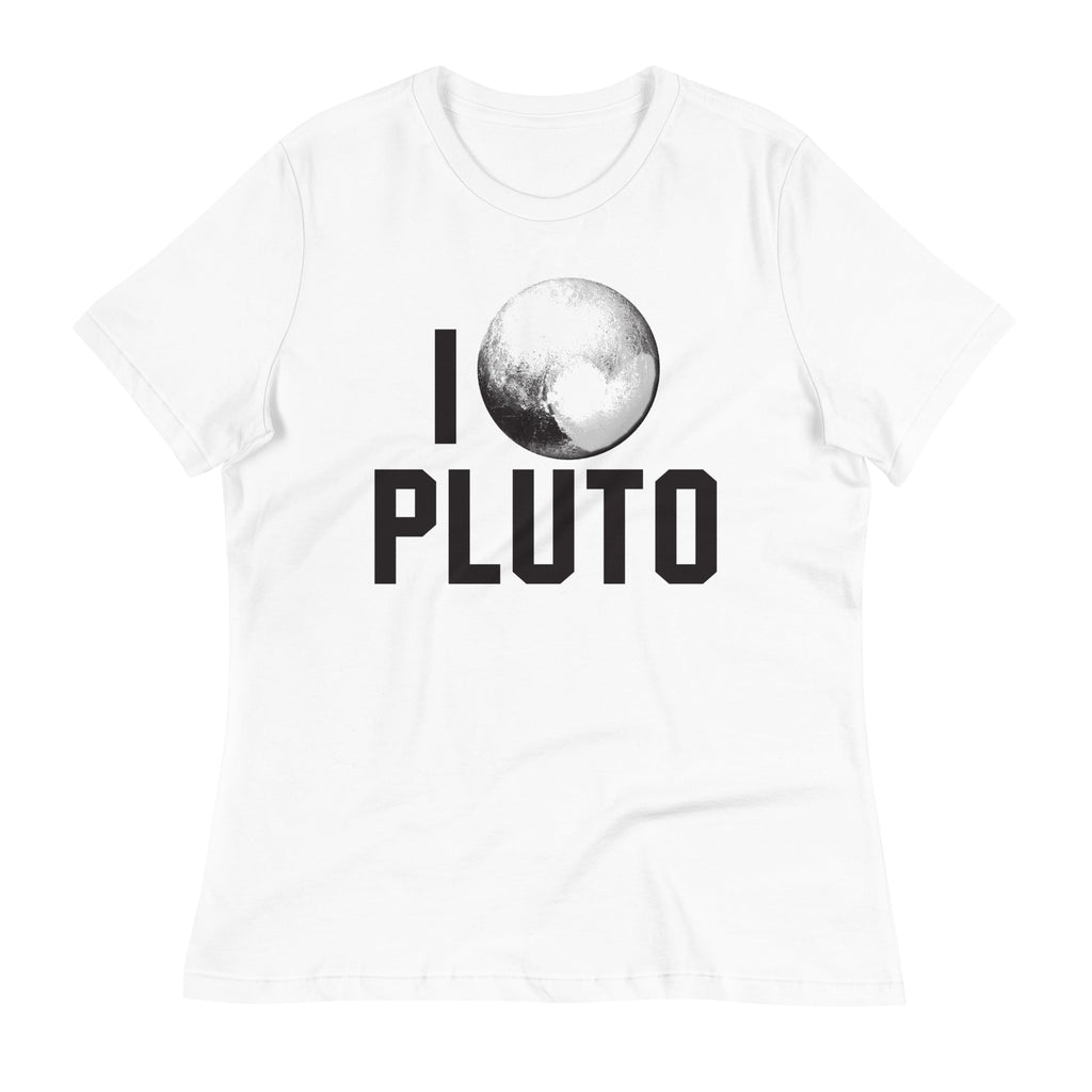 I Heart Pluto Women's Signature Tee Hoodie, Sweatshirt | PureTeeCo.com (Image 5)