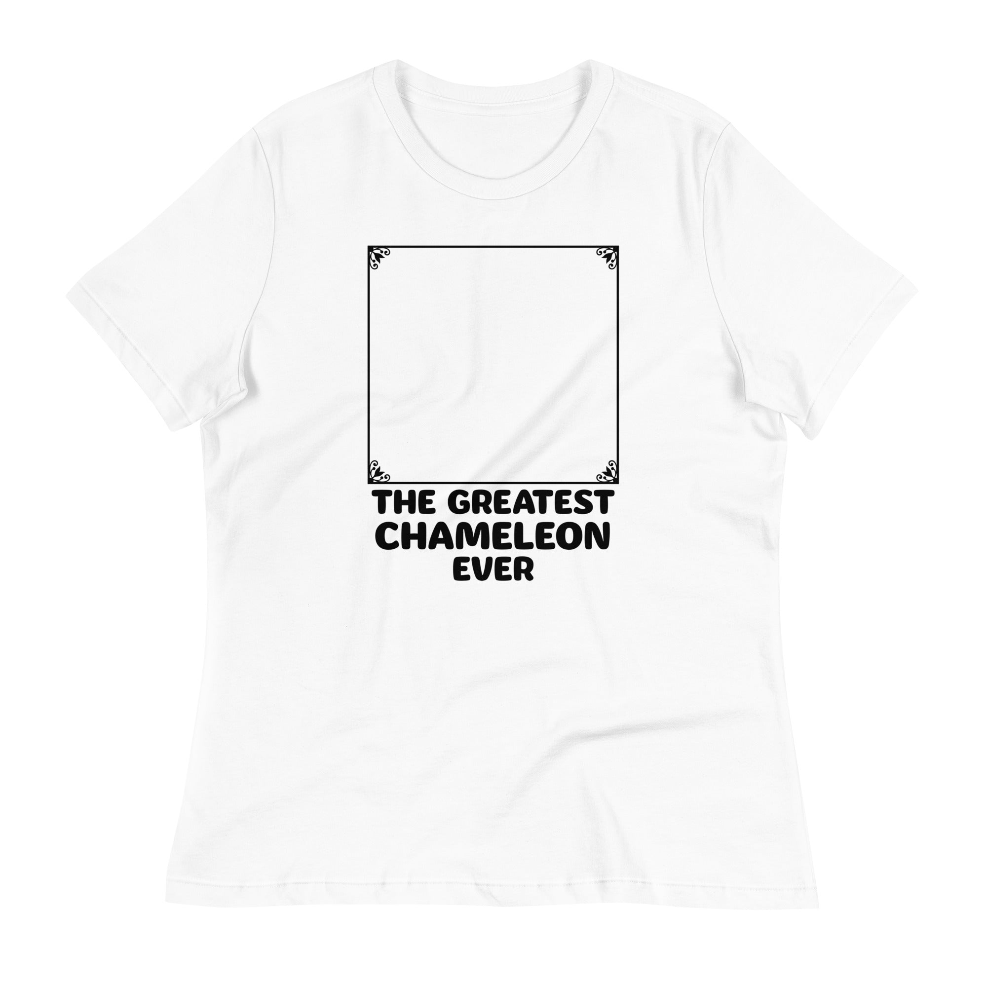 The Greatest Chameleon Ever Women's Signature Tee Hoodie, Sweatshirt | PureTeeCo.com (Image 5)