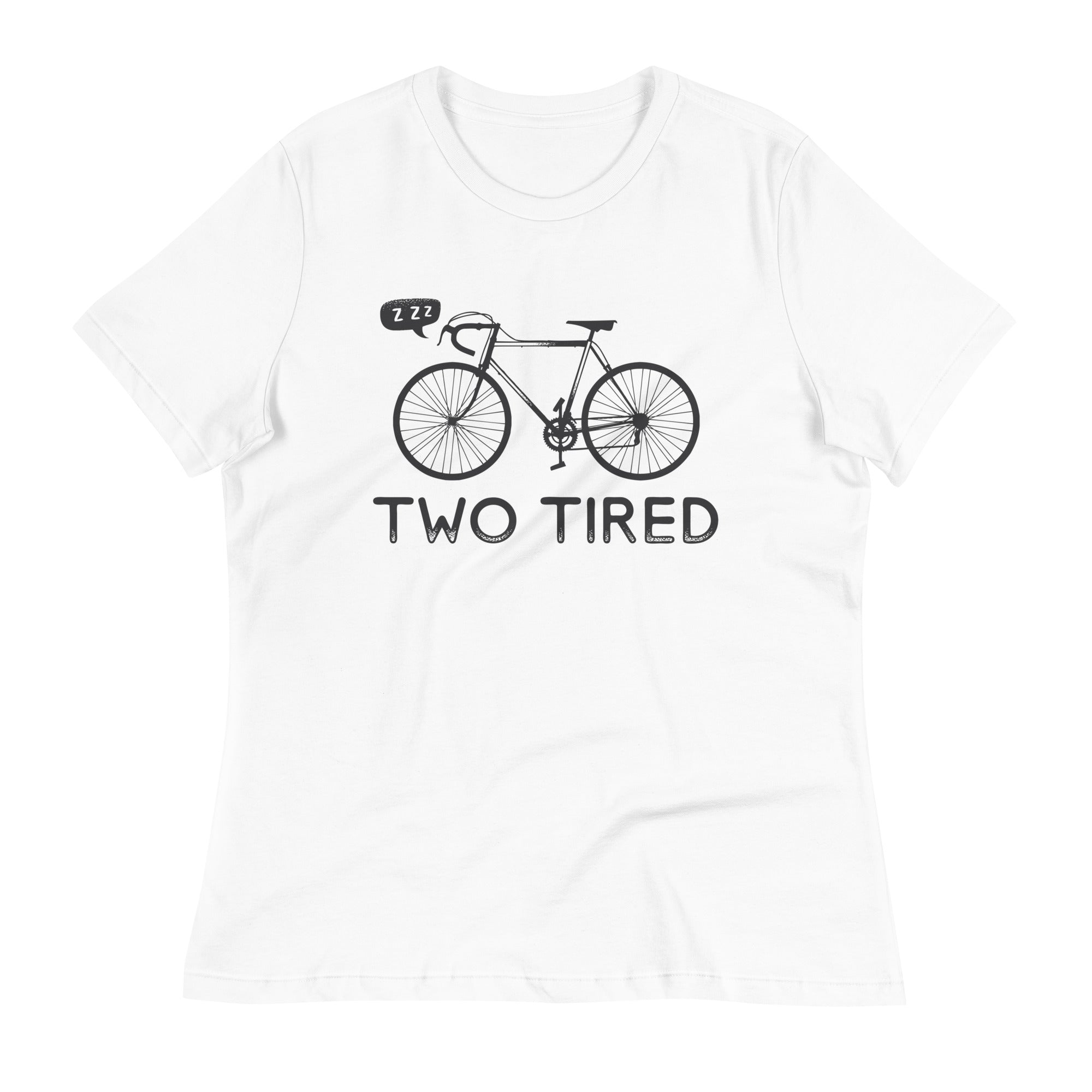 Two Tired Women's Signature Tee Hoodie, Sweatshirt | PureTeeCo.com (Image 5)