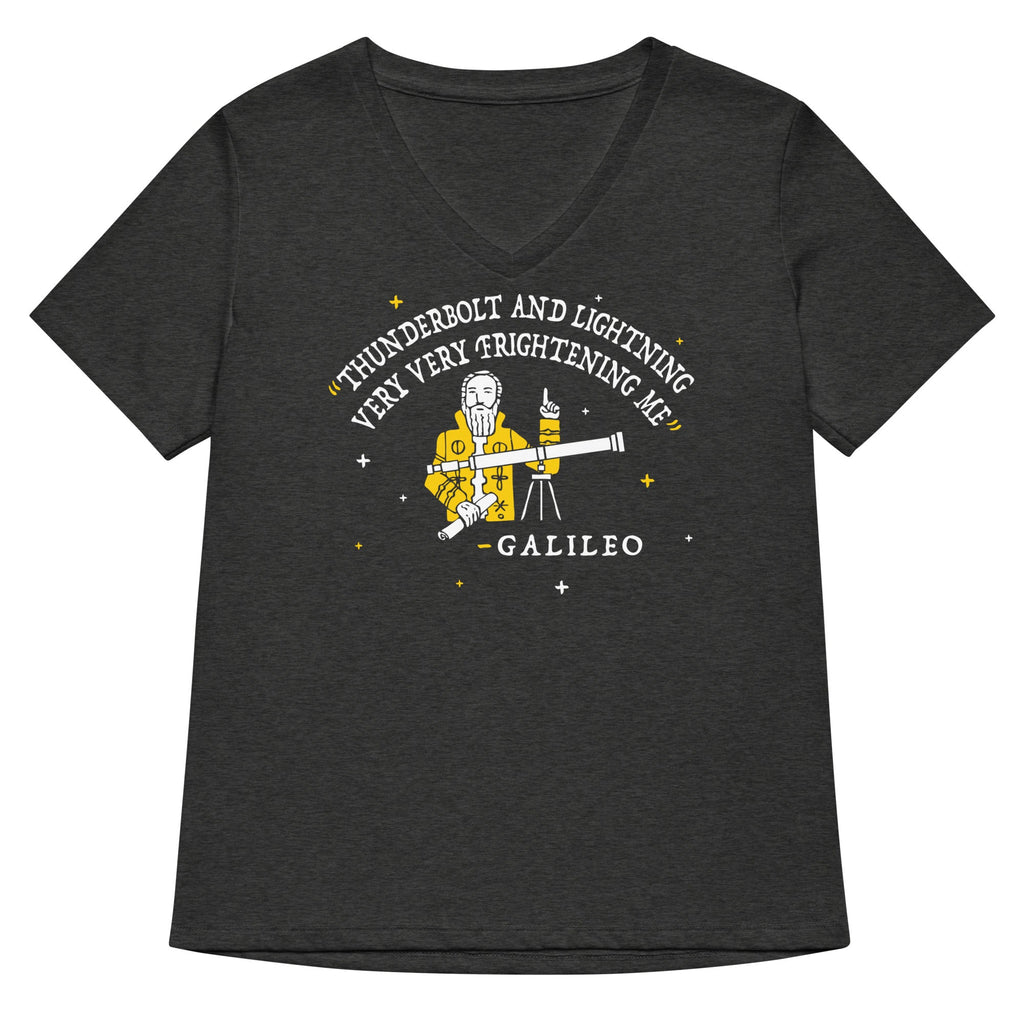 Thunderbolt And Lightning Women's V-Neck Tee Hoodie, Sweatshirt | PureTeeCo.com (Image 3)