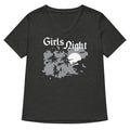 Girls Night Women's V-Neck Tee Hoodie, Sweatshirt | PureTeeCo.com (Image 1)