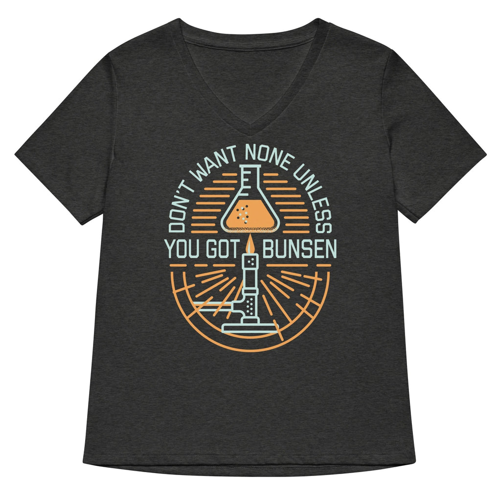 Don't Want None Unless You Got Bunsen Women's V-Neck Tee Hoodie, Sweatshirt | PureTeeCo.com (Image 2)