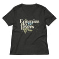 Enemies To Lovers Women's V-Neck Tee Hoodie, Sweatshirt | PureTeeCo.com (Image 1)