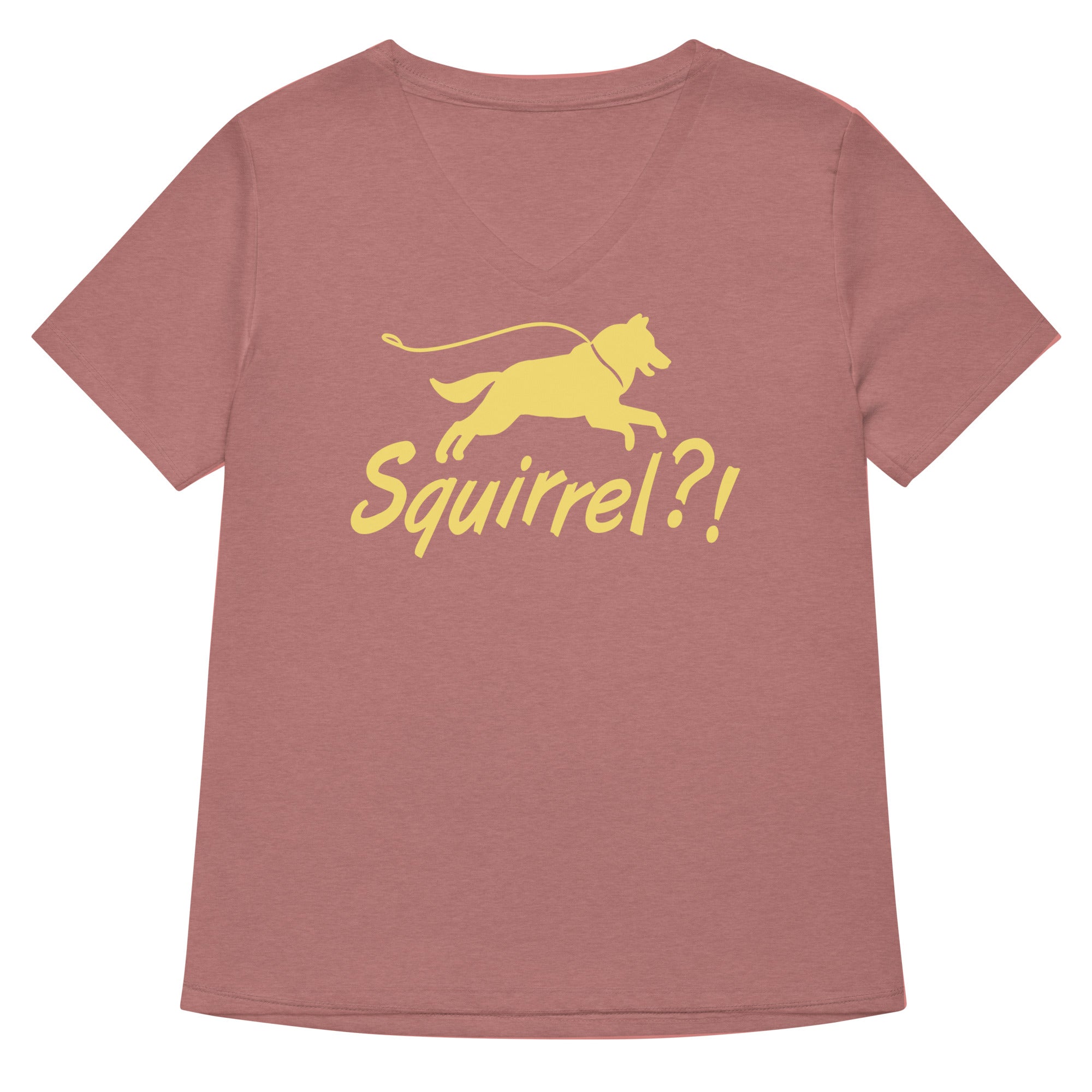 Squirrel?! Women's V-Neck Tee Hoodie, Sweatshirt | PureTeeCo.com (Image 5)