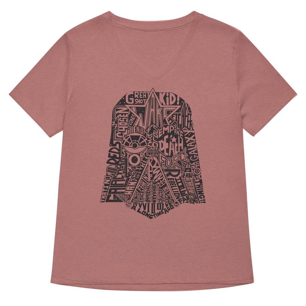 Star Words Women's V-Neck Tee Hoodie, Sweatshirt | PureTeeCo.com (Image 2)