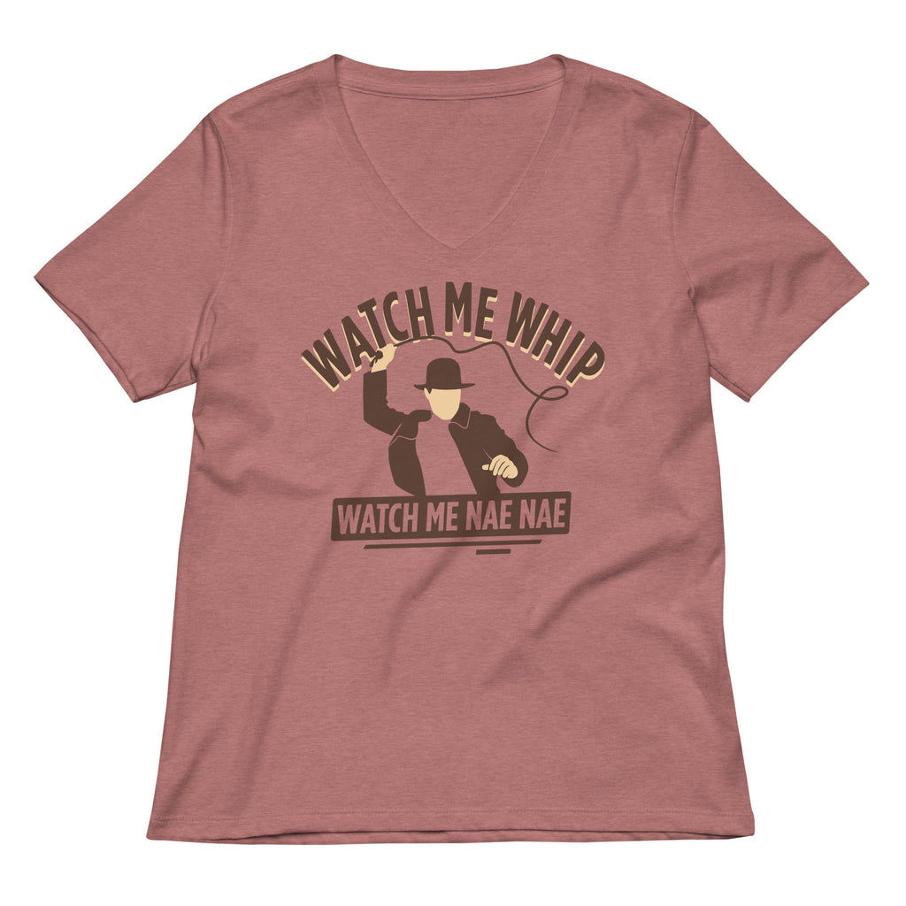 Watch Me Whip Women's V-Neck Tee Hoodie, Sweatshirt | PureTeeCo.com (Image 4)