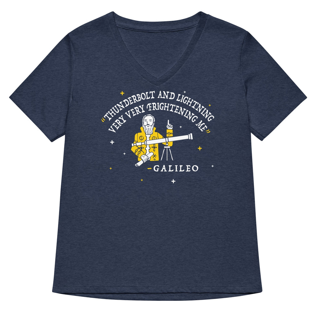 Thunderbolt And Lightning Women's V-Neck Tee Hoodie, Sweatshirt | PureTeeCo.com (Image 2)
