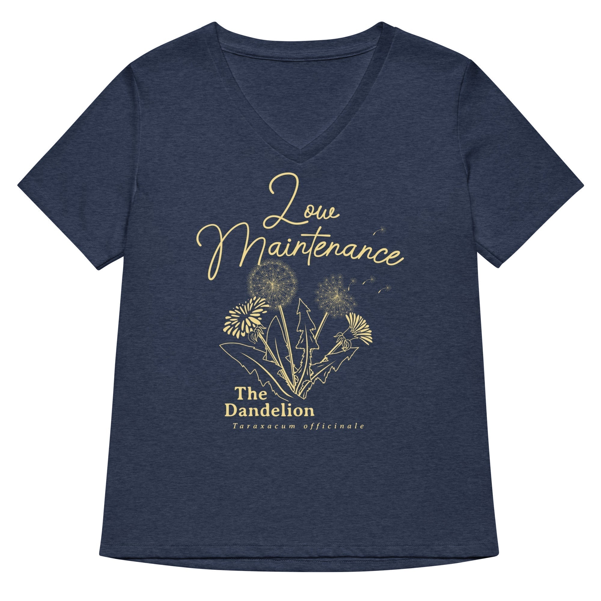 Low Maintenance Women's V-Neck Tee Hoodie, Sweatshirt | PureTeeCo.com (Image 2)