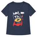 Thorium Women's V-Neck Tee Hoodie, Sweatshirt | PureTeeCo.com (Image 1)