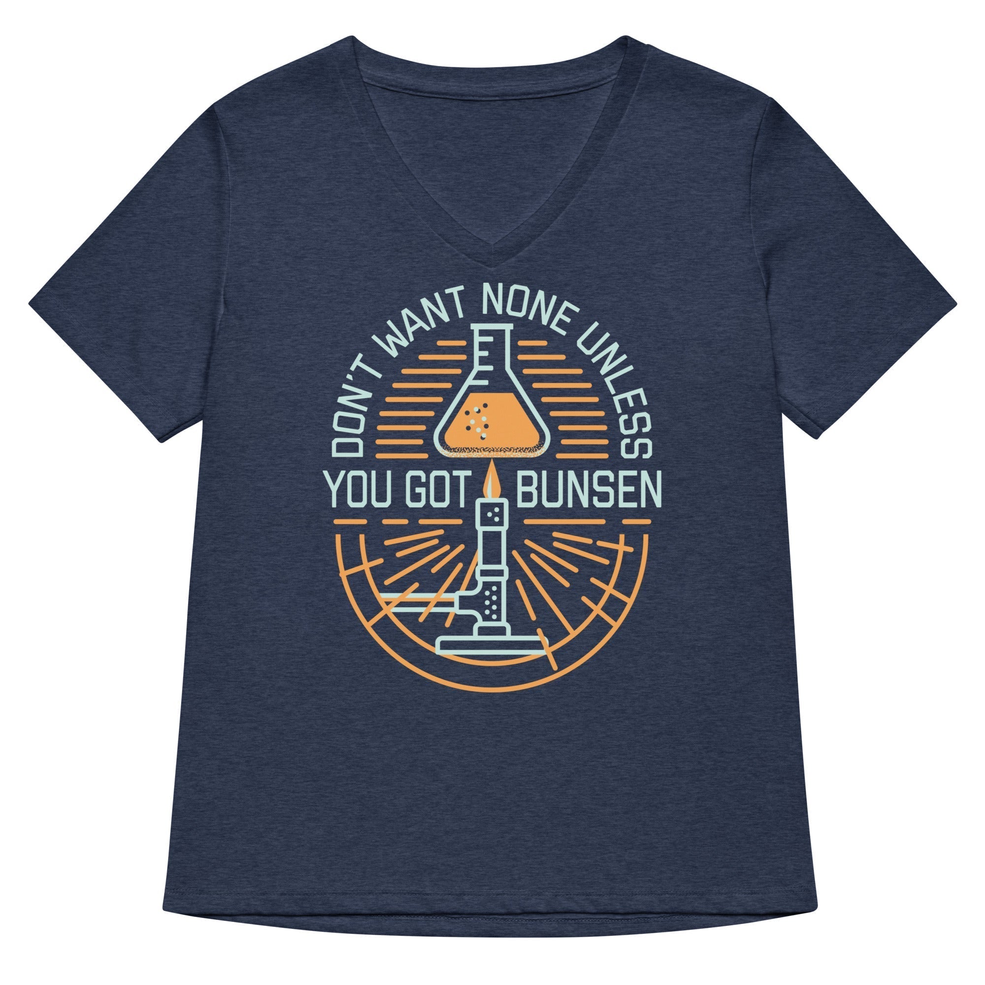 Don't Want None Unless You Got Bunsen Women's V-Neck Tee Hoodie, Sweatshirt | PureTeeCo.com (Image 1)