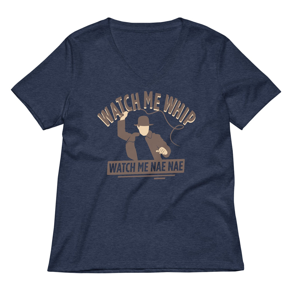 Watch Me Whip Women's V-Neck Tee Hoodie, Sweatshirt | PureTeeCo.com (Image 2)