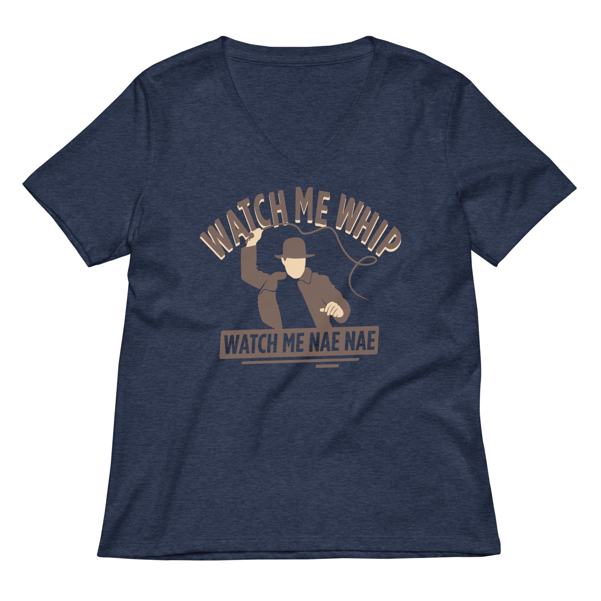 Watch Me Whip Women's V-Neck Tee Hoodie, Sweatshirt | PureTeeCo.com (Image 2)