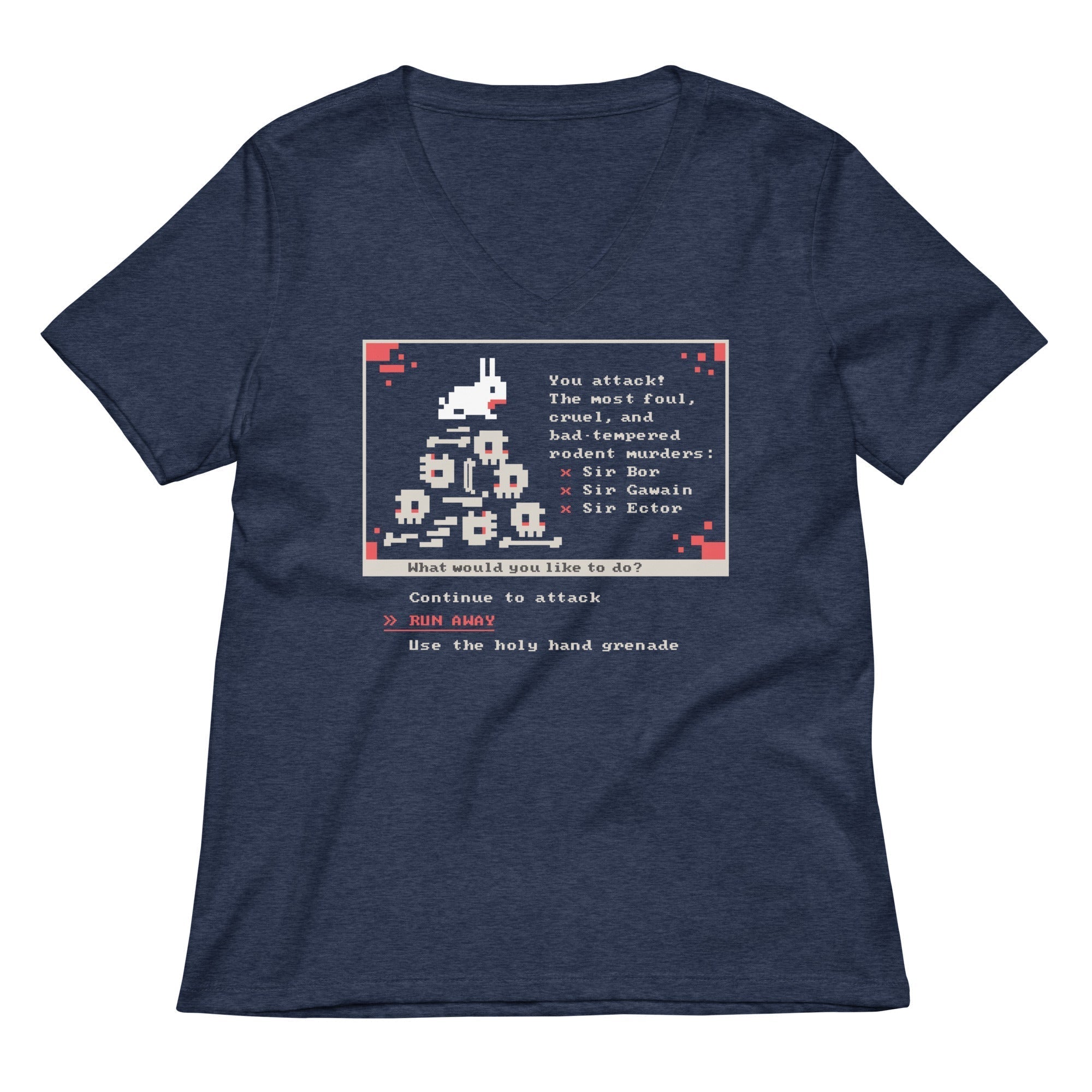 What Would You Like To Do? Women's V-Neck Tee Hoodie, Sweatshirt | PureTeeCo.com (Image 2)