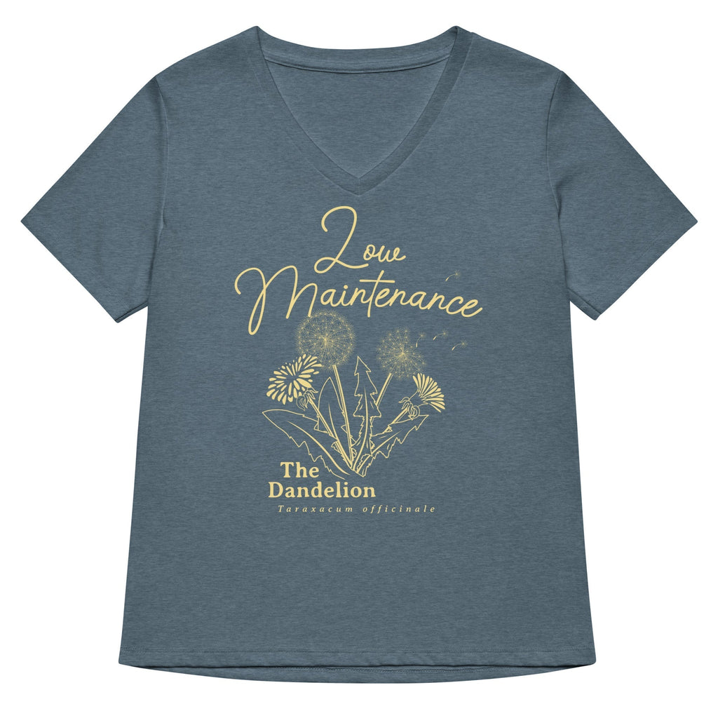 Low Maintenance Women's V-Neck Tee Hoodie, Sweatshirt | PureTeeCo.com (Image 4)