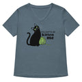 You Gotta Be Kitten Me Women's V-Neck Tee Hoodie, Sweatshirt | PureTeeCo.com (Image 1)