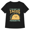 I'm Nacho Type Women's V-Neck Tee Hoodie, Sweatshirt | PureTeeCo.com (Image 1)