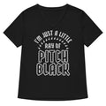 Ray Of Pitch Black Women's V-Neck Tee Hoodie, Sweatshirt | PureTeeCo.com (Image 1)