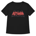 Mothman Women's V-Neck Tee Hoodie, Sweatshirt | PureTeeCo.com (Image 1)
