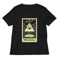 The Guac Tarot Women's V-Neck Tee Hoodie, Sweatshirt | PureTeeCo.com (Image 1)
