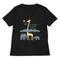 The Weather Is Great Up Here! Women's V-Neck Tee Hoodie, Sweatshirt | PureTeeCo.com (Image 1)