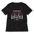 You Go Glen Coco Women's V-Neck Tee Hoodie, Sweatshirt | PureTeeCo.com (Image 1)
