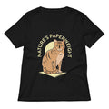 Nature's Paperweight Women's V-Neck Tee Hoodie, Sweatshirt | PureTeeCo.com (Image 1)