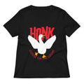 Honk Goose On The Loose Women's V-Neck Tee Hoodie, Sweatshirt | PureTeeCo.com (Image 1)