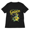 The Void Gators Women's V-Neck Tee Hoodie, Sweatshirt | PureTeeCo.com (Image 1)