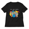 Owl Be There For You Women's V-Neck Tee Hoodie, Sweatshirt | PureTeeCo.com (Image 1)
