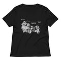 We Will Rock You Women's V-Neck Tee Hoodie, Sweatshirt | PureTeeCo.com (Image 1)