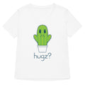 Hugz? Cactus Women's V-Neck Tee Hoodie, Sweatshirt | PureTeeCo.com (Image 1)